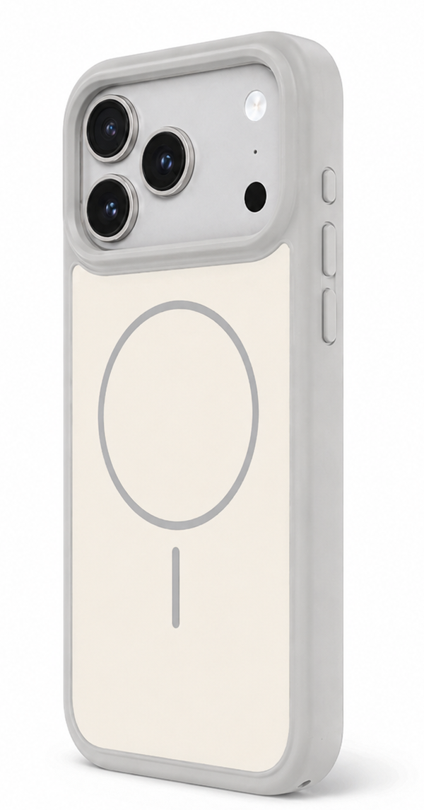 iPhone 17 Pro Full Back Magsafe Grey Case